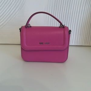 Nine West pink crossbody bag